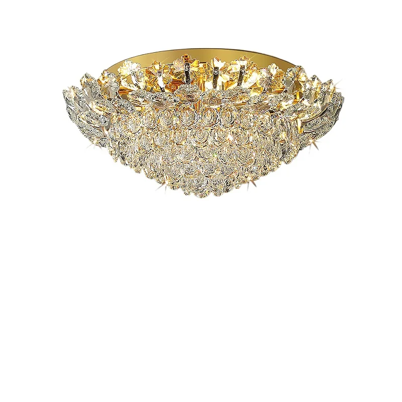 Bedroom ceiling lamp post-modern luxury high-end crystal lamp full spectrum eye protection lamp
Bedroom ceiling lamp post-modern luxury high-end crystal lamp full spectrum eye protection lamp