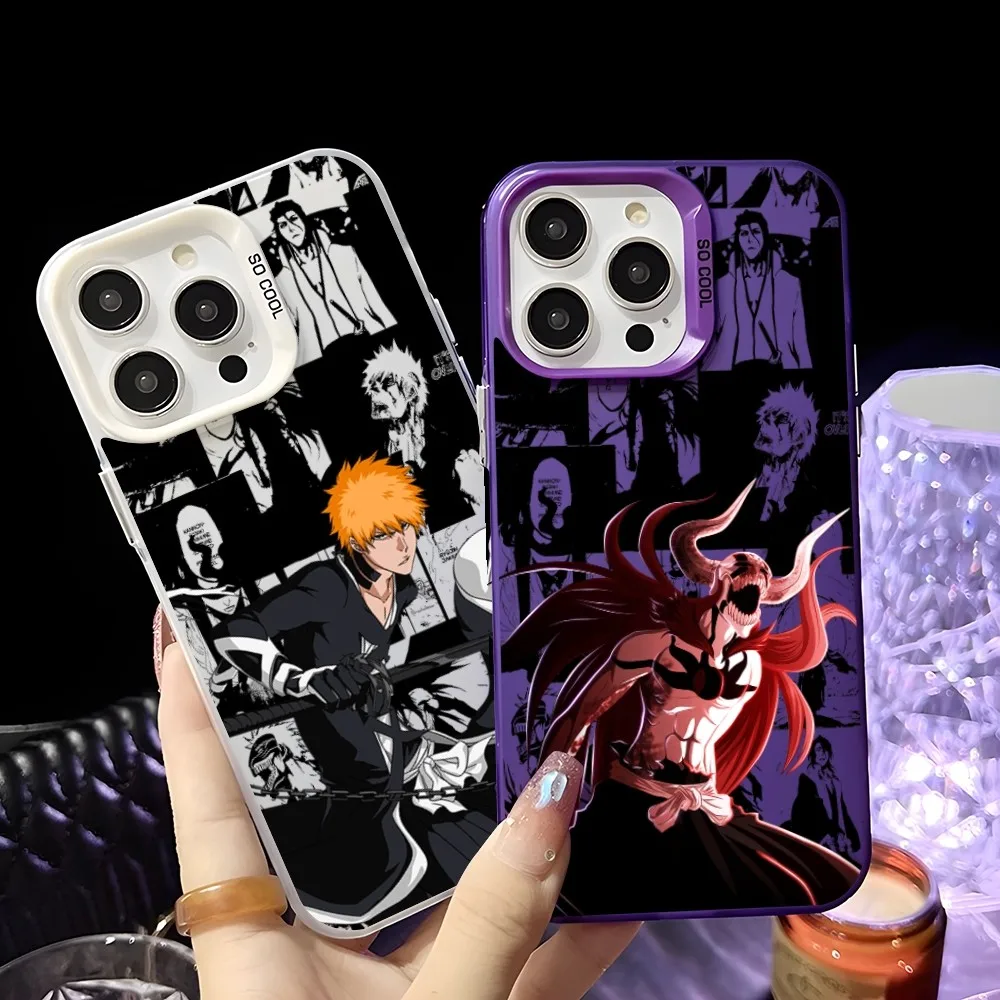 Anime I-Ichigo K-Kurosaki Phone Case For iPhone 16 15 14 13 12 11 Pro Max Black Matte Multicolor Laser Metallic Aurora Cover
Anime I-Ichigo K-Kurosaki Phone Case For iPhone 16 15 14 13 12 11 Pro Max Black Matte Multicolor Laser Metallic Aurora Cover