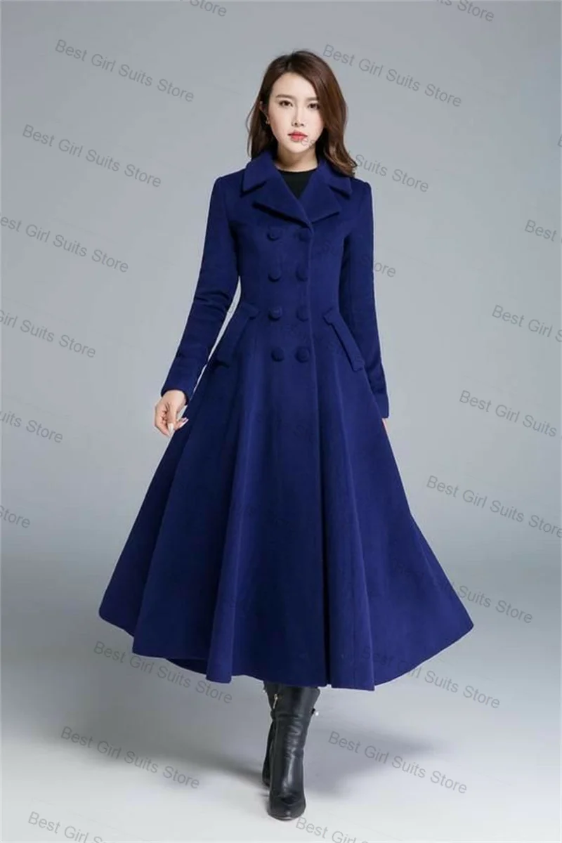 Blue Cashmere Women Suit 1 Pcs Long Blazer Wool Prom Dress Winter Formal Office Lady Jacket Customized Guest Wedding Tuxedos
Blue Cashmere Women Suit 1 Pcs Long Blazer Wool Prom Dress Winter Formal Office Lady Jacket Customized Guest Wedding Tuxedos