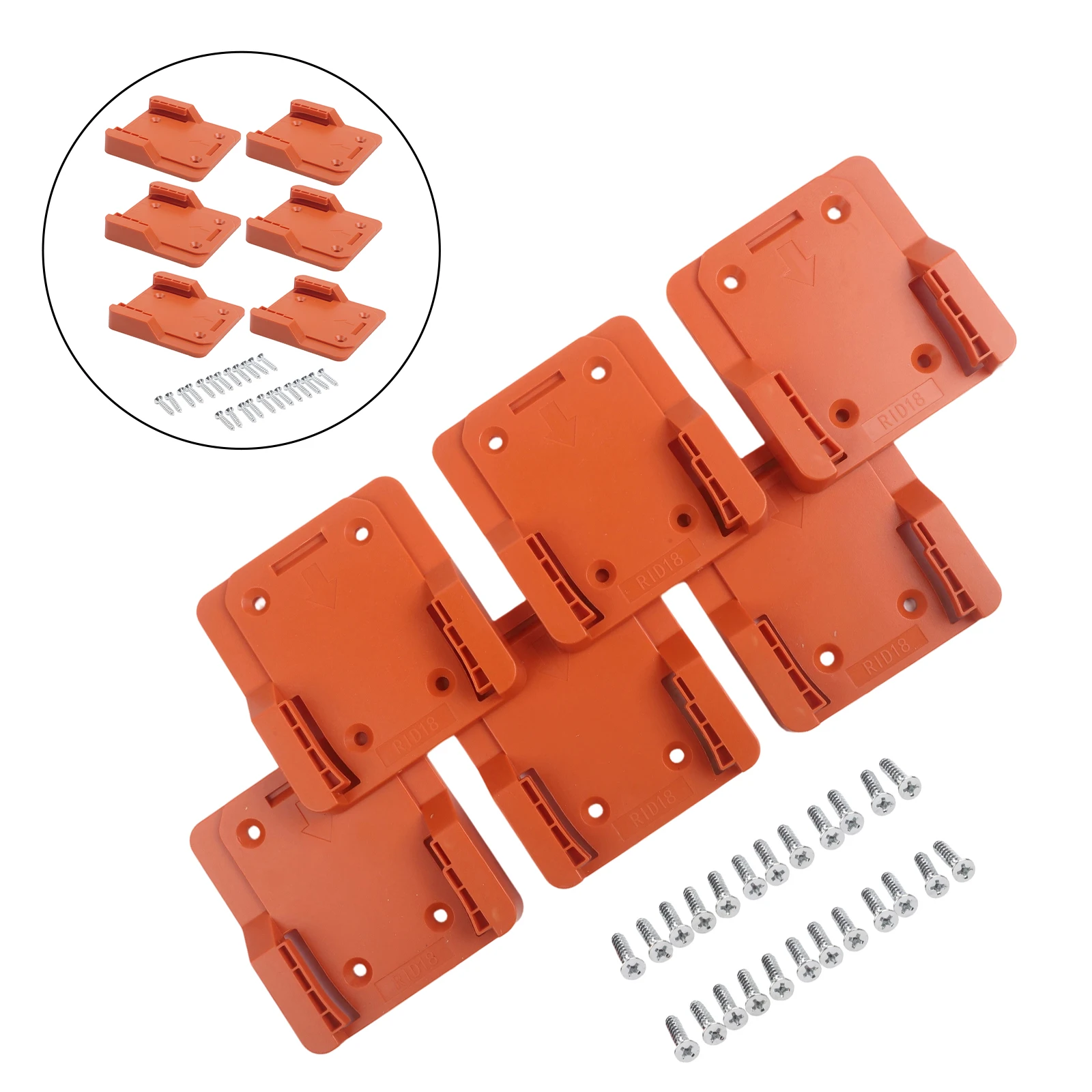 For For RIDGID 18V and For AEG 18V Battery Hanger for Tool Organization in Home Garage or Professional Workshop
For For RIDGID 18V and For AEG 18V Battery Hanger for Tool Organization in Home Garage or Professional Workshop