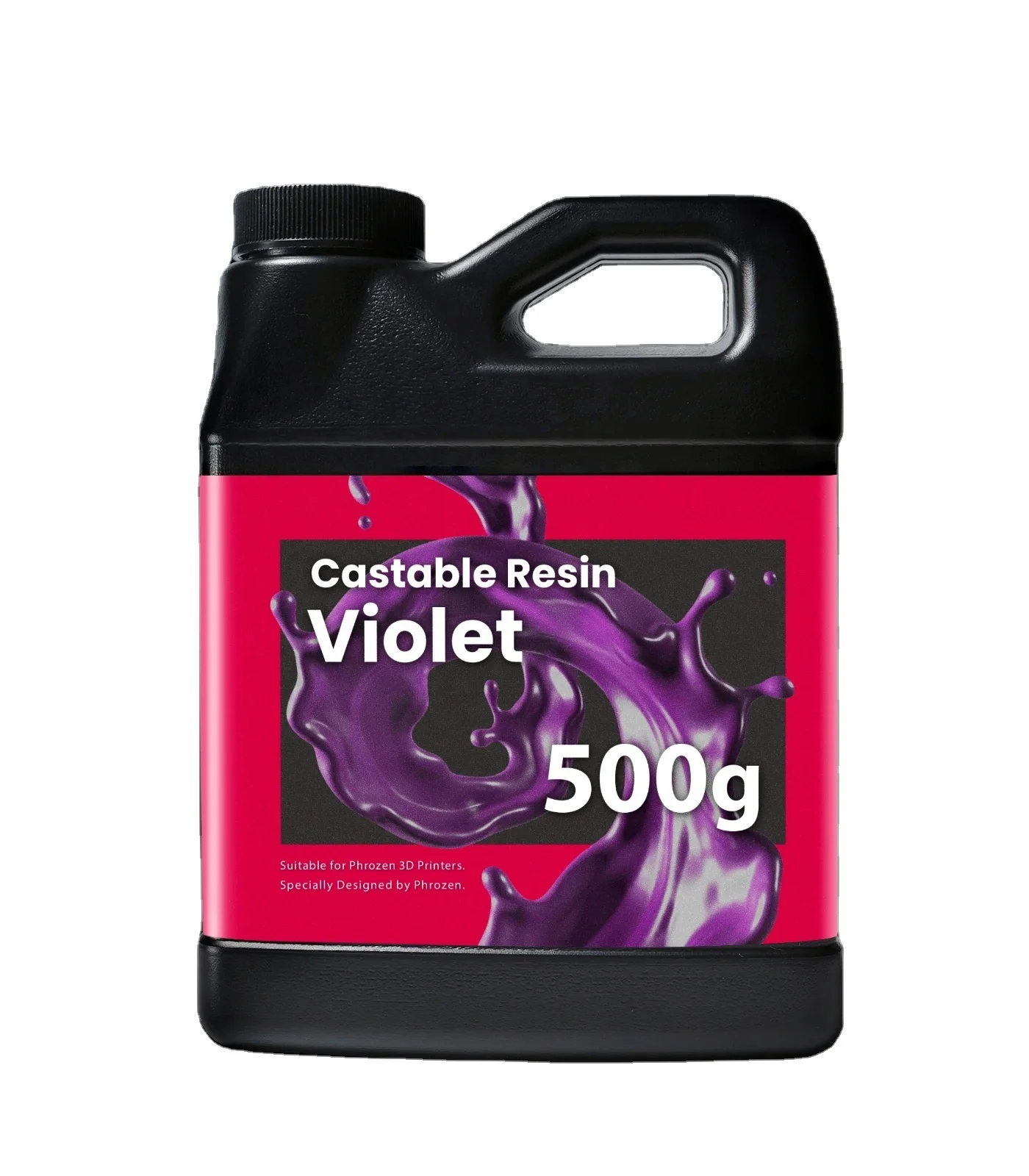 Phrozen Wholesale Castable Jewelry Violet Resin for LCD 3d printer 500g for Jewelry 3D Printing
Phrozen Wholesale Castable Jewelry Violet Resin for LCD 3d printer 500g for Jewelry 3D Printing
