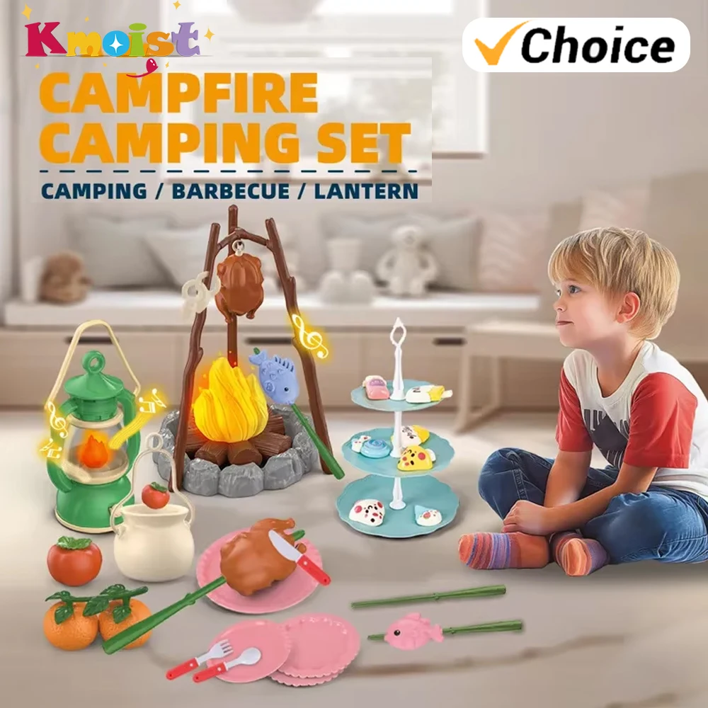 Pretend Play Camping Game Kit With Light Sound Toy Children Explorer Set Parent-Child Outdoor Toys for Kids Birthday Gifts
Pretend Play Camping Game Kit With Light Sound Toy Children Explorer Set Parent-Child Outdoor Toys for Kids Birthday Gifts