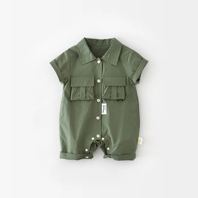 Milancel 2024 New Summer Baby Romper Newborn Baby Boys Shirt Jumpsuit Infant Outfit Clothing
Milancel 2024 New Summer Baby Romper Newborn Baby Boys Shirt Jumpsuit Infant Outfit Clothing