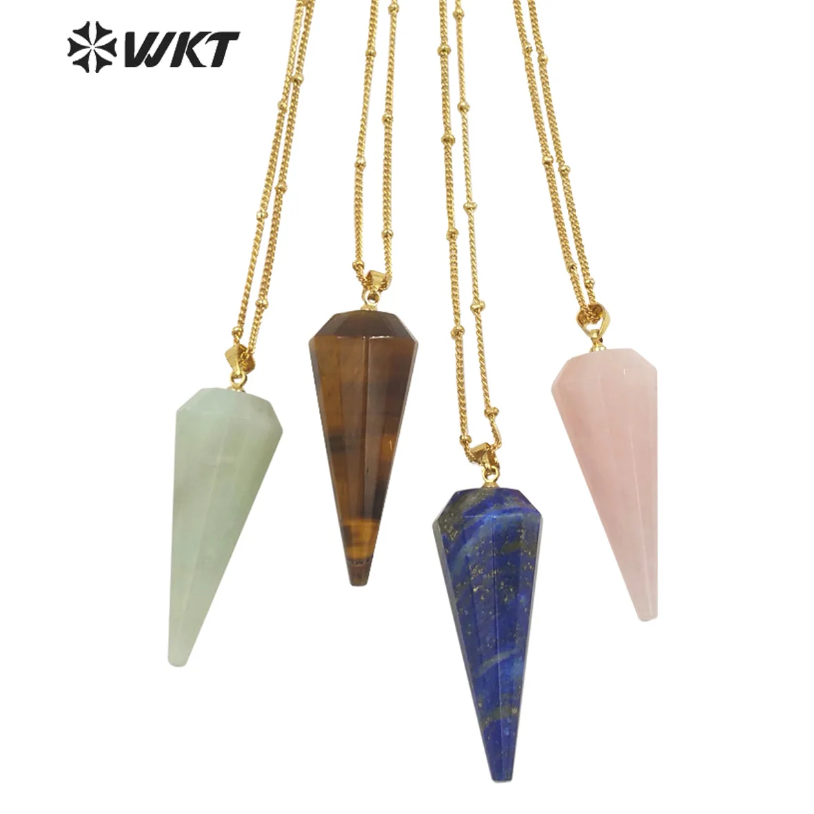 WT-N1397 WKT 2022 Noble Pendant Natural Gemstone Cone Pendant Necklace INS Lady Party Pendant Wedding Necklace Trend Gift
WT-N1397 WKT 2022 Noble Pendant Natural Gemstone Cone Pendant Necklace INS Lady Party Pendant Wedding Necklace Trend Gift