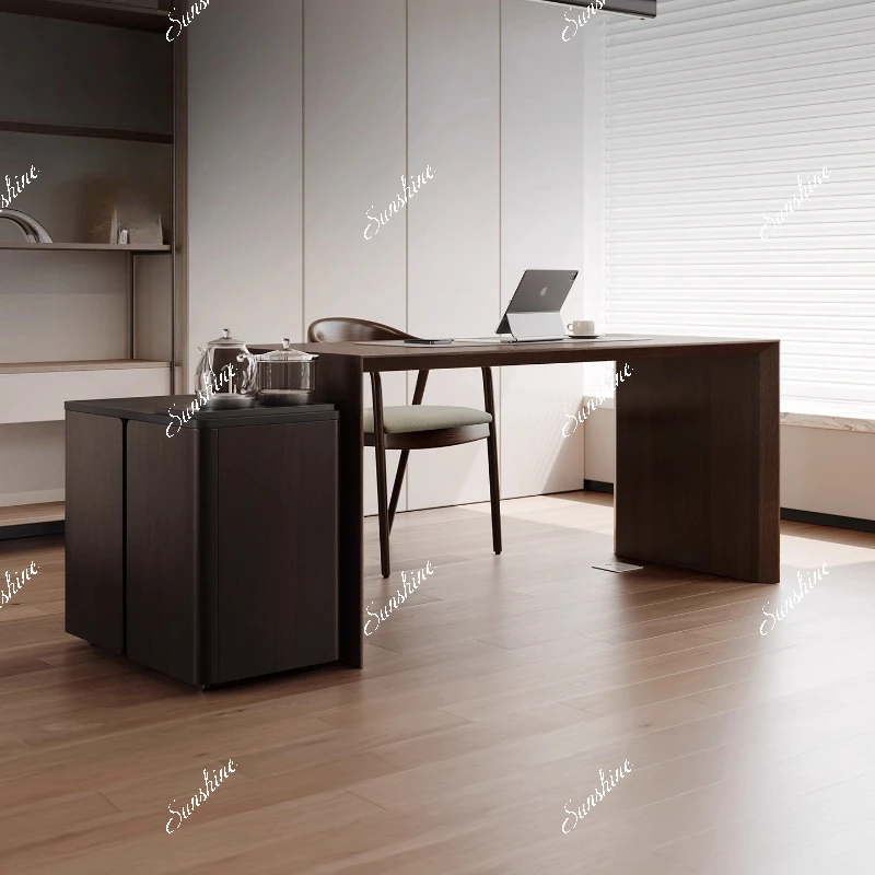 Italian minimalist desk tea table integrated light luxury modern desk
Italian minimalist desk tea table integrated light luxury modern desk