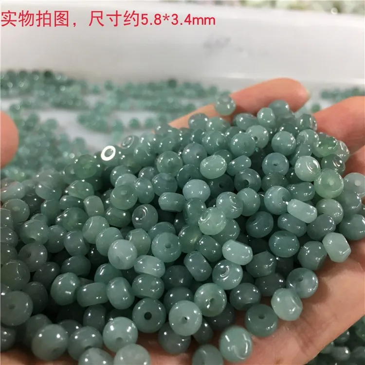 Natural Myanmar Jadeite Blue Water Jade Abacus Bead For Jewelry Making Diy Bracelet Necklace Grade A Burma Jade Bead Accessories
Natural Myanmar Jadeite Blue Water Jade Abacus Bead For Jewelry Making Diy Bracelet Necklace Grade A Burma Jade Bead Accessories