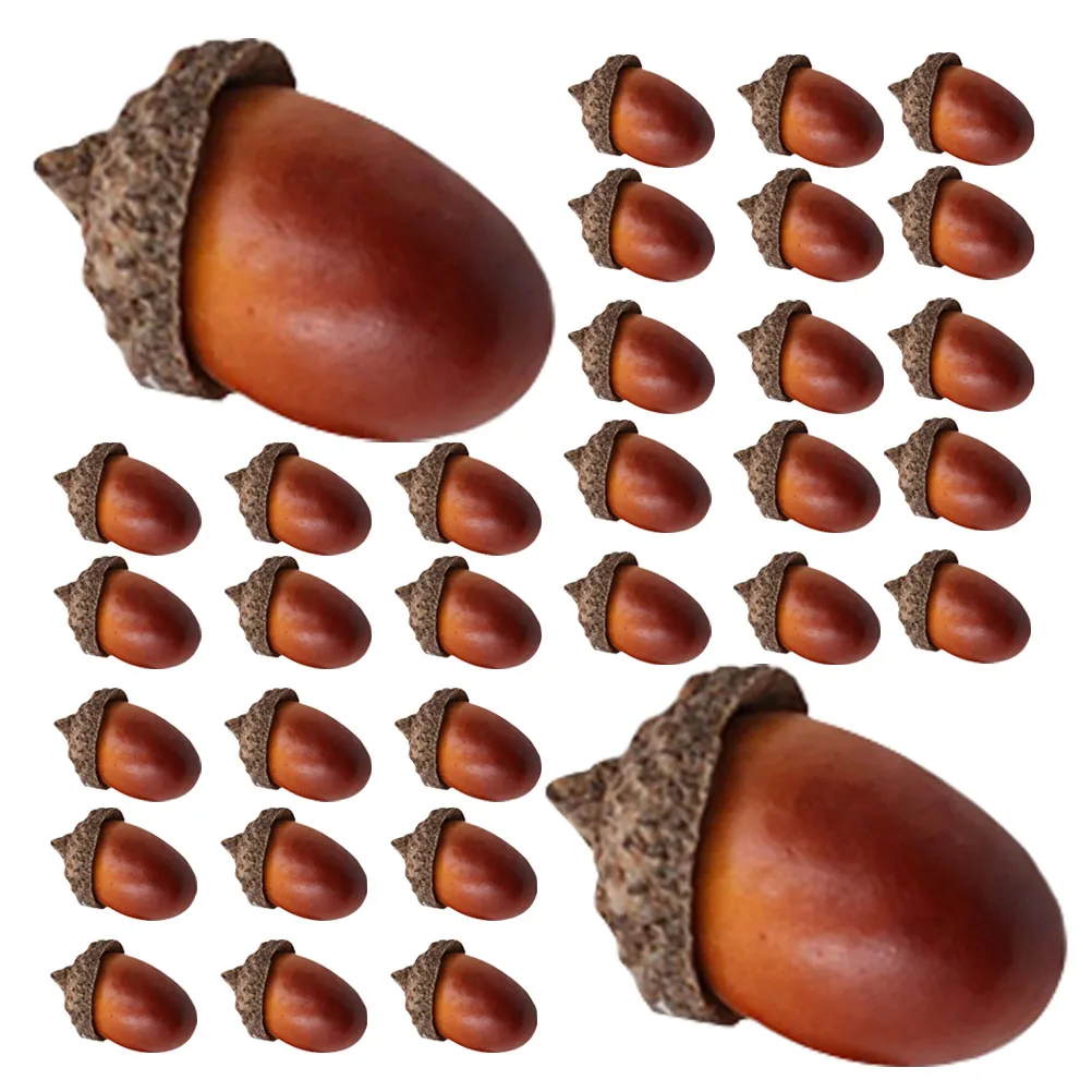 40 Pcs Acorn Ornaments Home Decor Vase Filler Dried Fruit Realistic Acorns Artificial Decorative Foam
40 Pcs Acorn Ornaments Home Decor Vase Filler Dried Fruit Realistic Acorns Artificial Decorative Foam