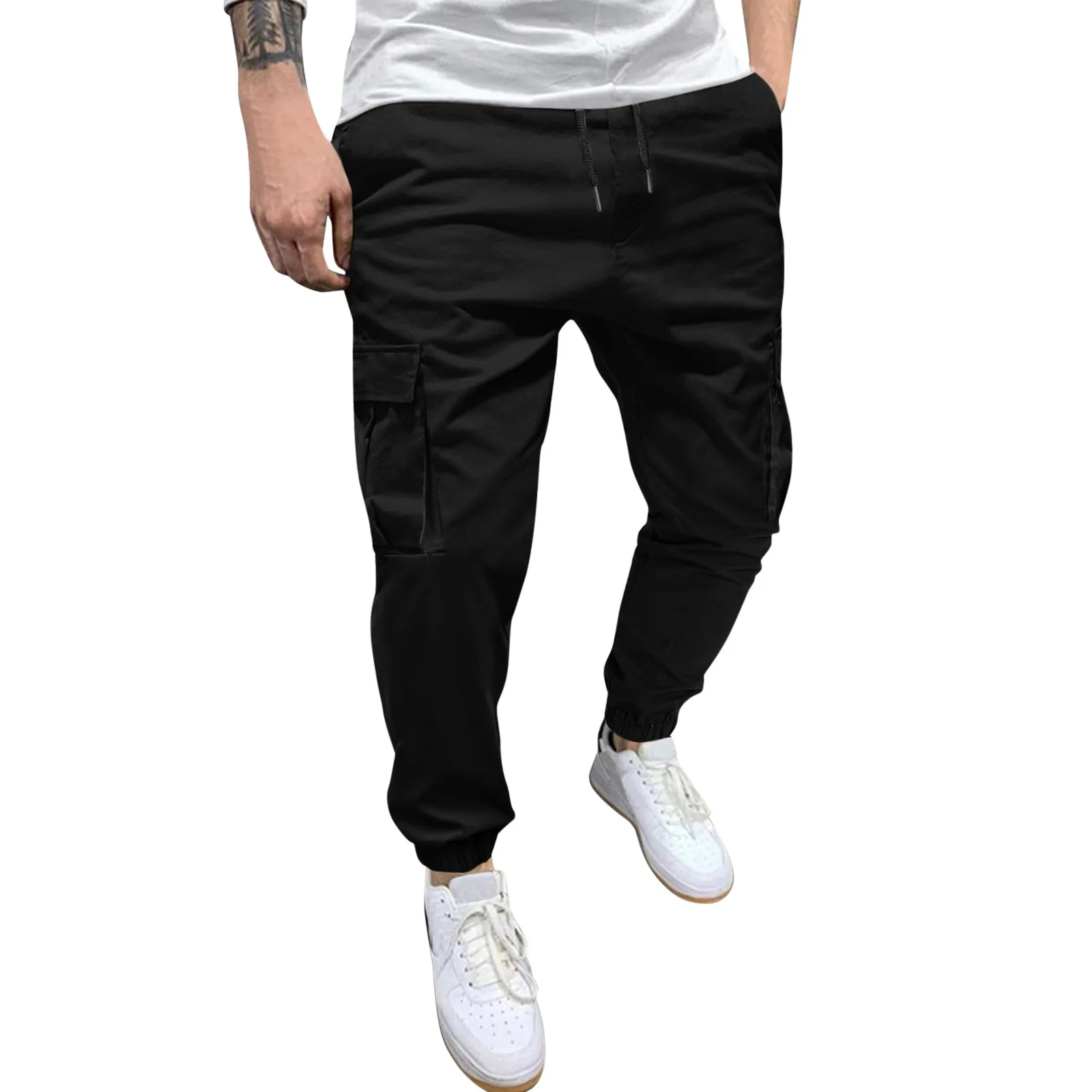 New Mens Sweatpants Straight Fit Joggers for Sports and Streetwear Loose Oversized Drawstring Long Pants Men Multi-pocket Pants
New Mens Sweatpants Straight Fit Joggers for Sports and Streetwear Loose Oversized Drawstring Long Pants Men Multi-pocket Pants