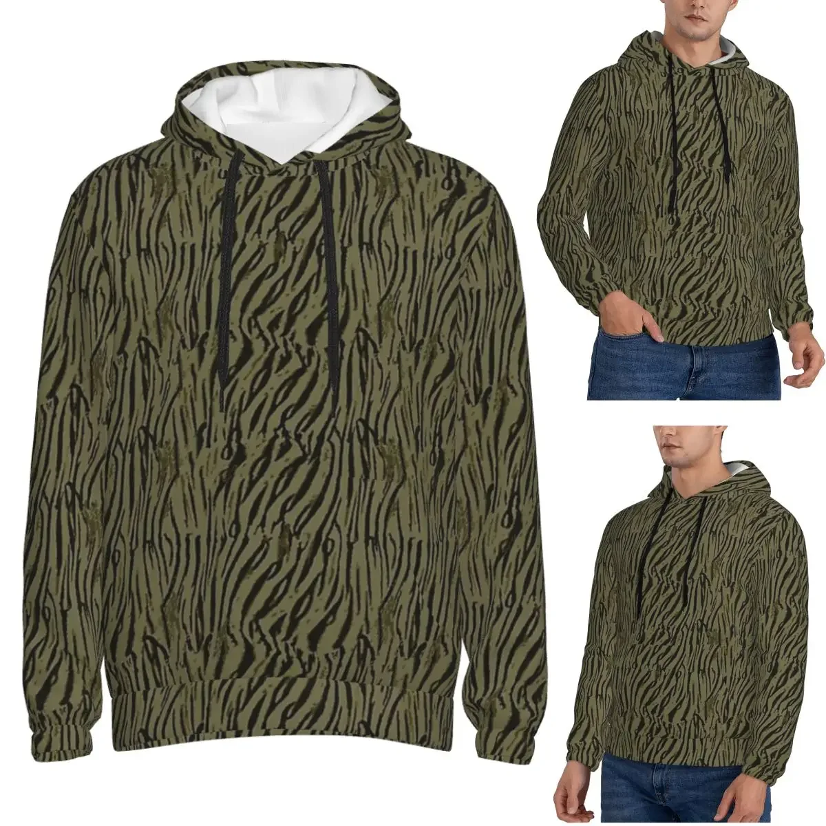 Камуфляжные толстовки в стиле милитари в тигровую полоску, пуловер в стиле Харадзюку, осень-зима, мужская и женская толстовка, топы с длинными рукавами
Камуфляжные толстовки в стиле милитари в тигровую полоску, пуловер в стиле Харадзюку, осень-зима, мужская и женская толстовка, топы с длинными рукавами