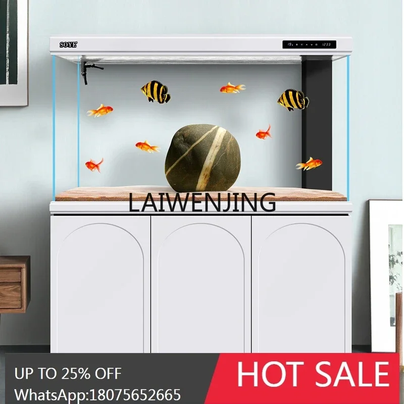 T9- fish tank living room 2024 new smart entrance large floor ecological screen aquarium
T9- fish tank living room 2024 new smart entrance large floor ecological screen aquarium