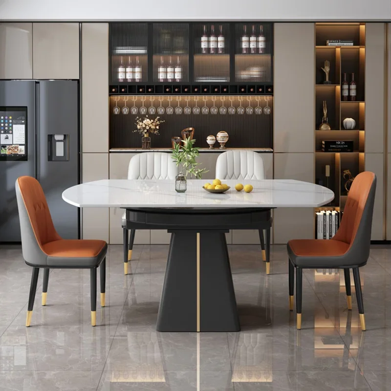 Nordic Luxury Dining Table Waterproof Rectangle Kitchen Organiser Dining Table Italy 8 Chairs Mesa De Comedor Home Decoration
Nordic Luxury Dining Table Waterproof Rectangle Kitchen Organiser Dining Table Italy 8 Chairs Mesa De Comedor Home Decoration