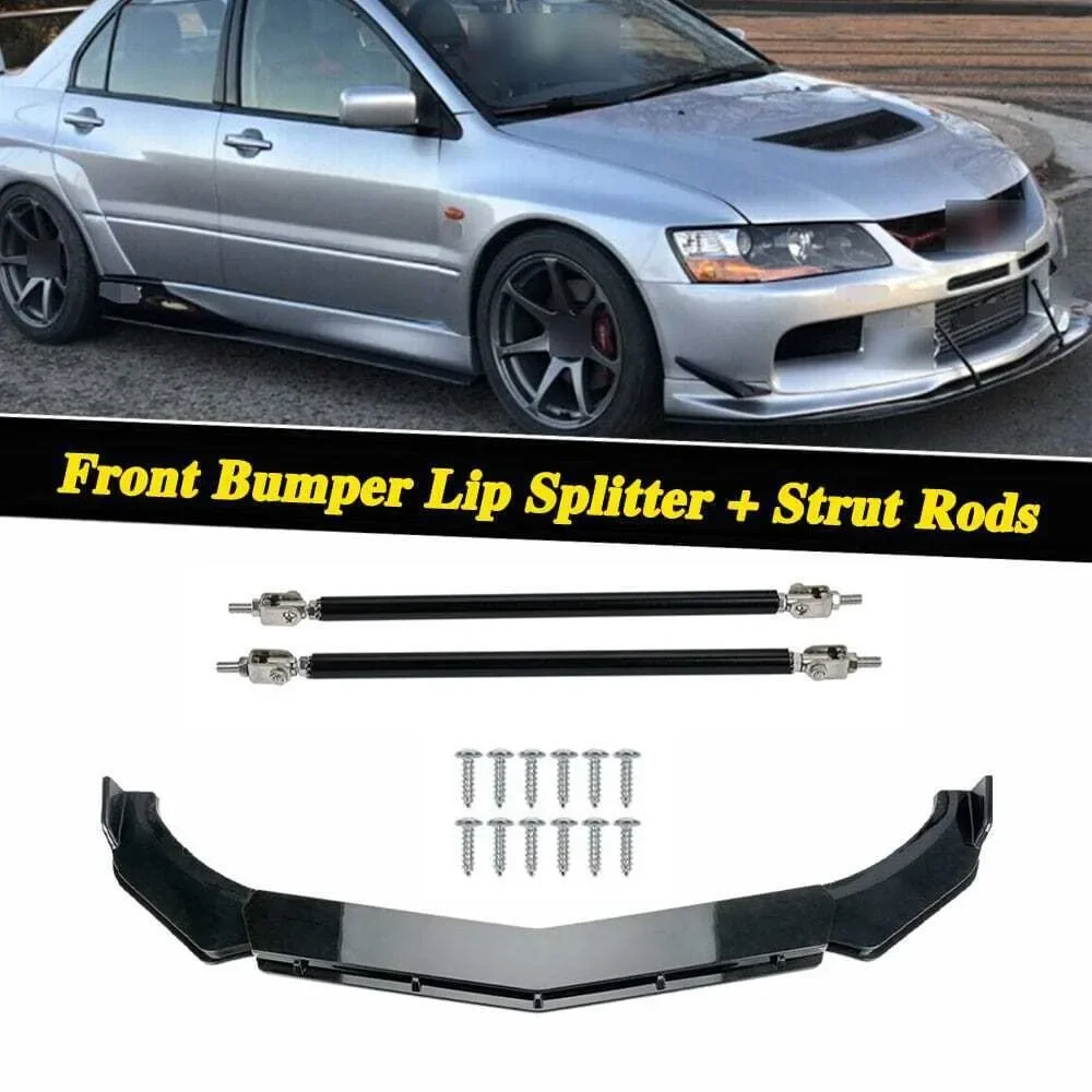 For Mini Cooper S R53 R56 R58 R60 Front Lower Bumper Lip Splitter + Strut Rods United States
For Mini Cooper S R53 R56 R58 R60 Front Lower Bumper Lip Splitter + Strut Rods United States