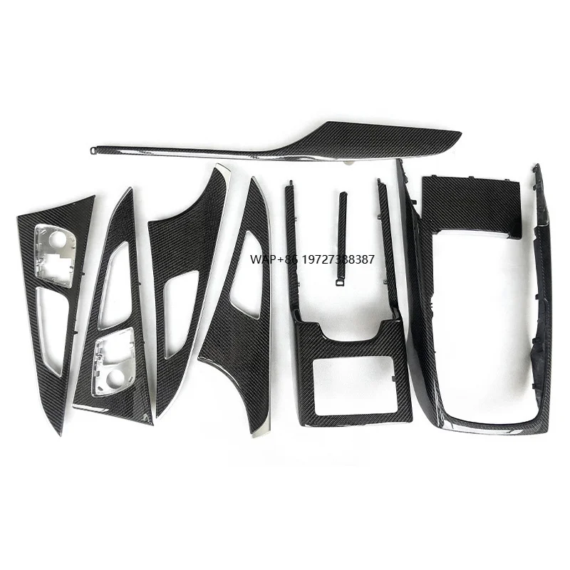 2012-2018 C7 A6 S6 A7 S7 C7.5 Customized Carbon Fiber Interior Accessories 9-Pcs Car Dashboard Door Panel Console Cover Trim Kit
2012-2018 C7 A6 S6 A7 S7 C7.5 Customized Carbon Fiber Interior Accessories 9-Pcs Car Dashboard Door Panel Console Cover Trim Kit