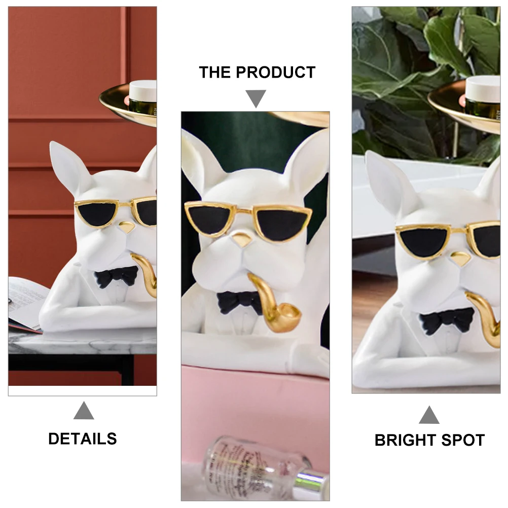 French Bulldog Mini Dog Home Living Room Puppy Snack Storage Resin Craft Table Accessories Home Storage Tools Dog Decor Tray
French Bulldog Mini Dog Home Living Room Puppy Snack Storage Resin Craft Table Accessories Home Storage Tools Dog Decor Tray