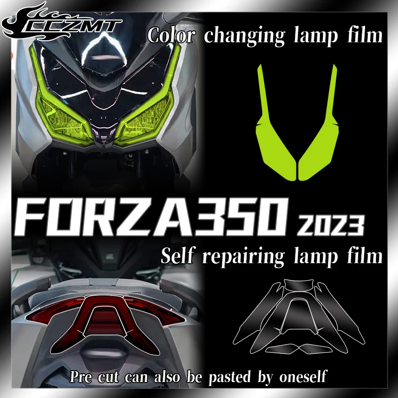 For Honda FORZA350 forza 350 NSS350 2023 Headlamp Film Tail Lamp Film TPU Transparent Protective Sticker Lamp Film 
For Honda FORZA350 forza 350 NSS350 2023 Headlamp Film Tail Lamp Film TPU Transparent Protective Sticker Lamp Film