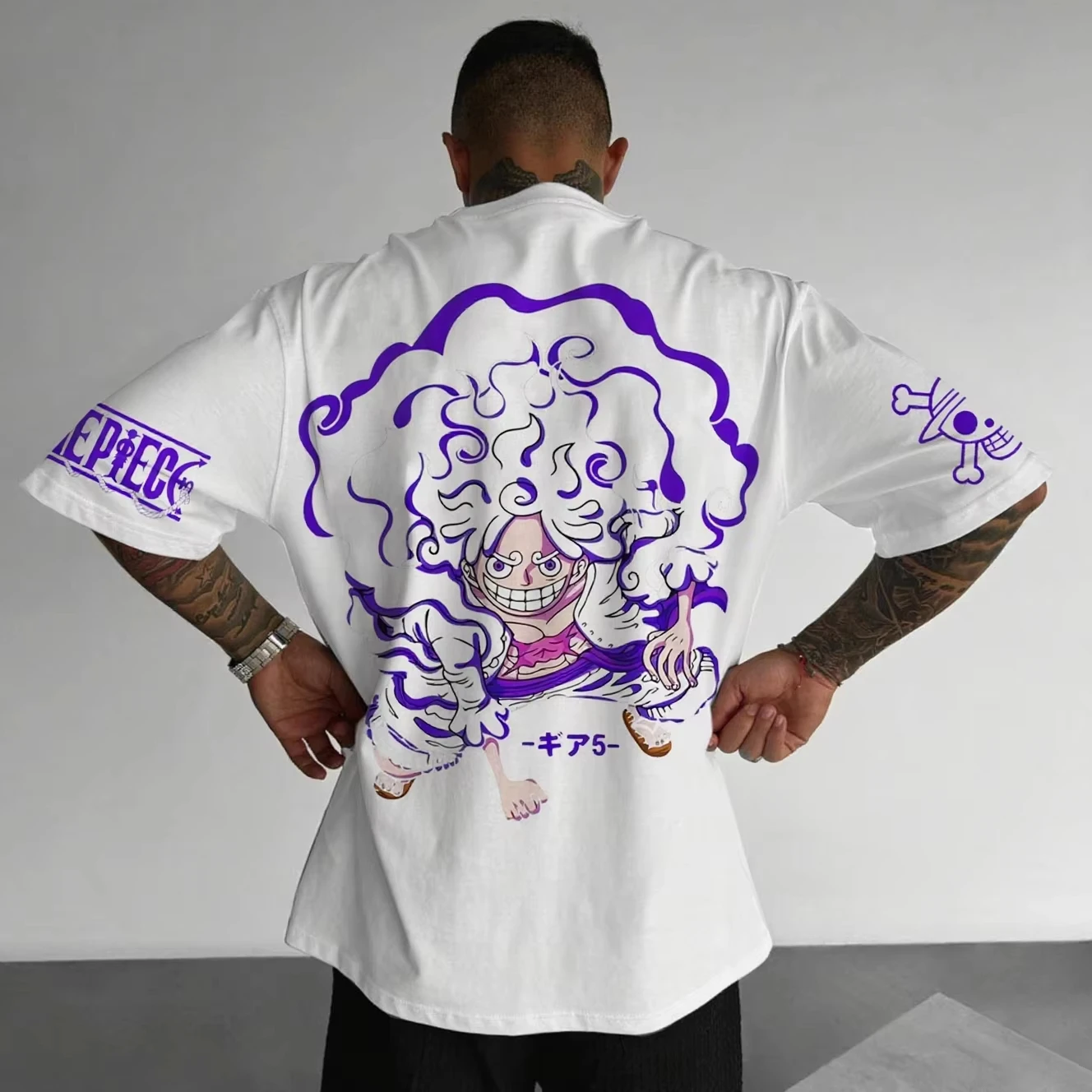 ONE PIECE аниме периферийная футболка, мужская летняя уличная одежда 2024, свободная повседневная одежда, детская одежда большого размера для родителей и детей, топ 
ONE PIECE аниме периферийная футболка, мужская летняя уличная одежда 2024, свободная повседневная одежда, детская одежда большого размера для родителей и детей, топ