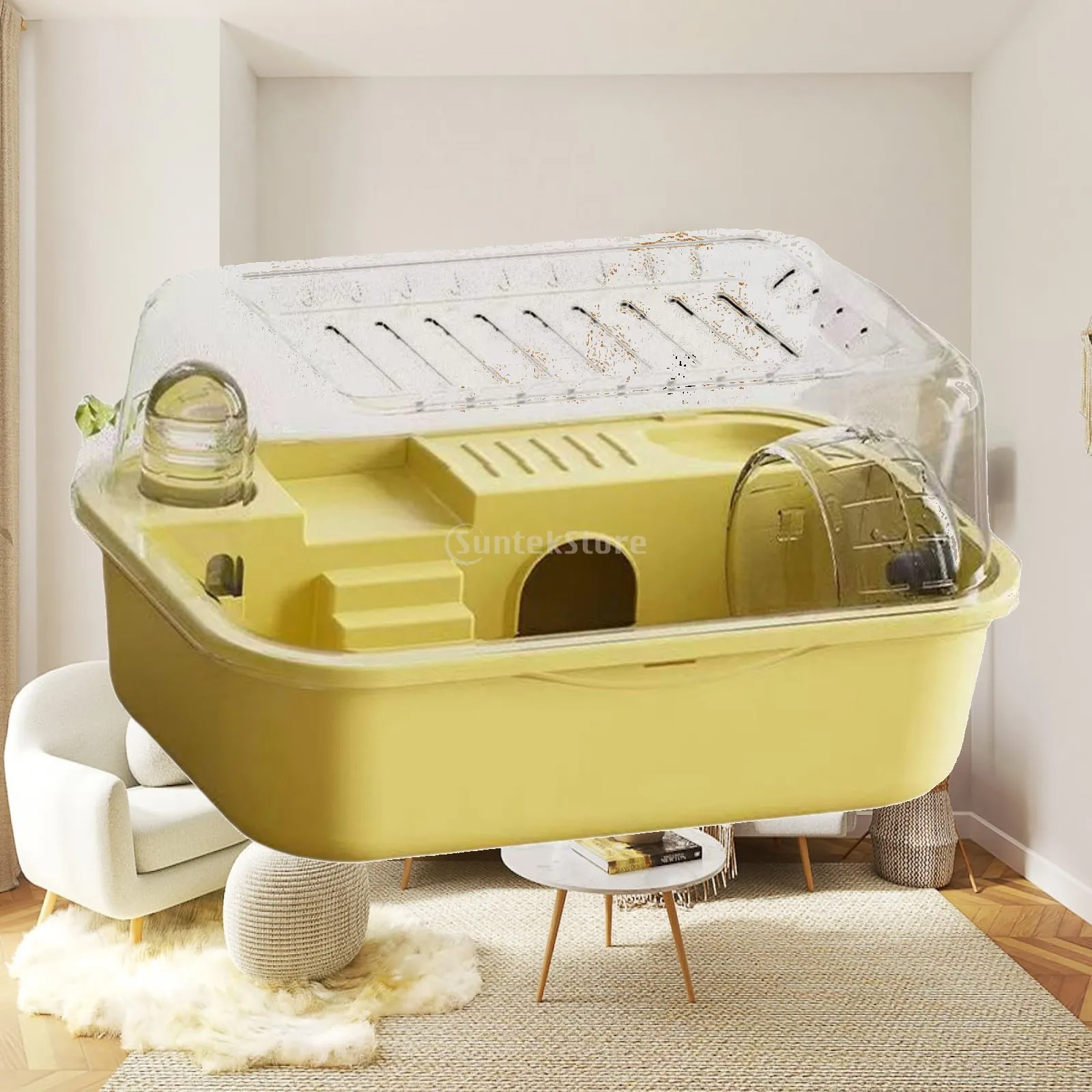 Hamster Cage Exercise Playing House with Openable Top Hamster Habitat for Hedgehog Guinea Pigs Small Animals Sugar Glider Bunny
Hamster Cage Exercise Playing House with Openable Top Hamster Habitat for Hedgehog Guinea Pigs Small Animals Sugar Glider Bunny