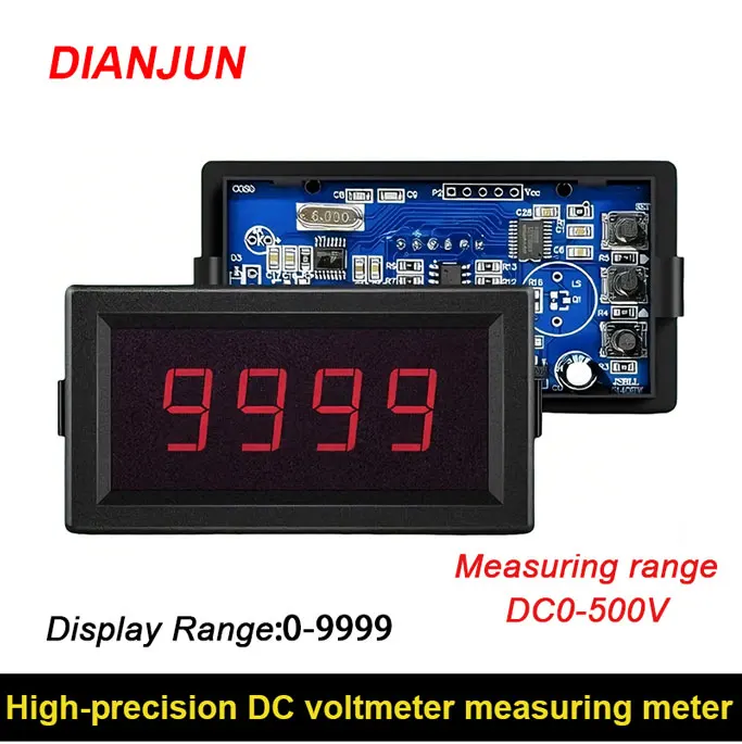 High-precision Intelligent Digital Display DC Voltage High-speed Measuring Meter With True RMS.
High-precision Intelligent Digital Display DC Voltage High-speed Measuring Meter With True RMS.