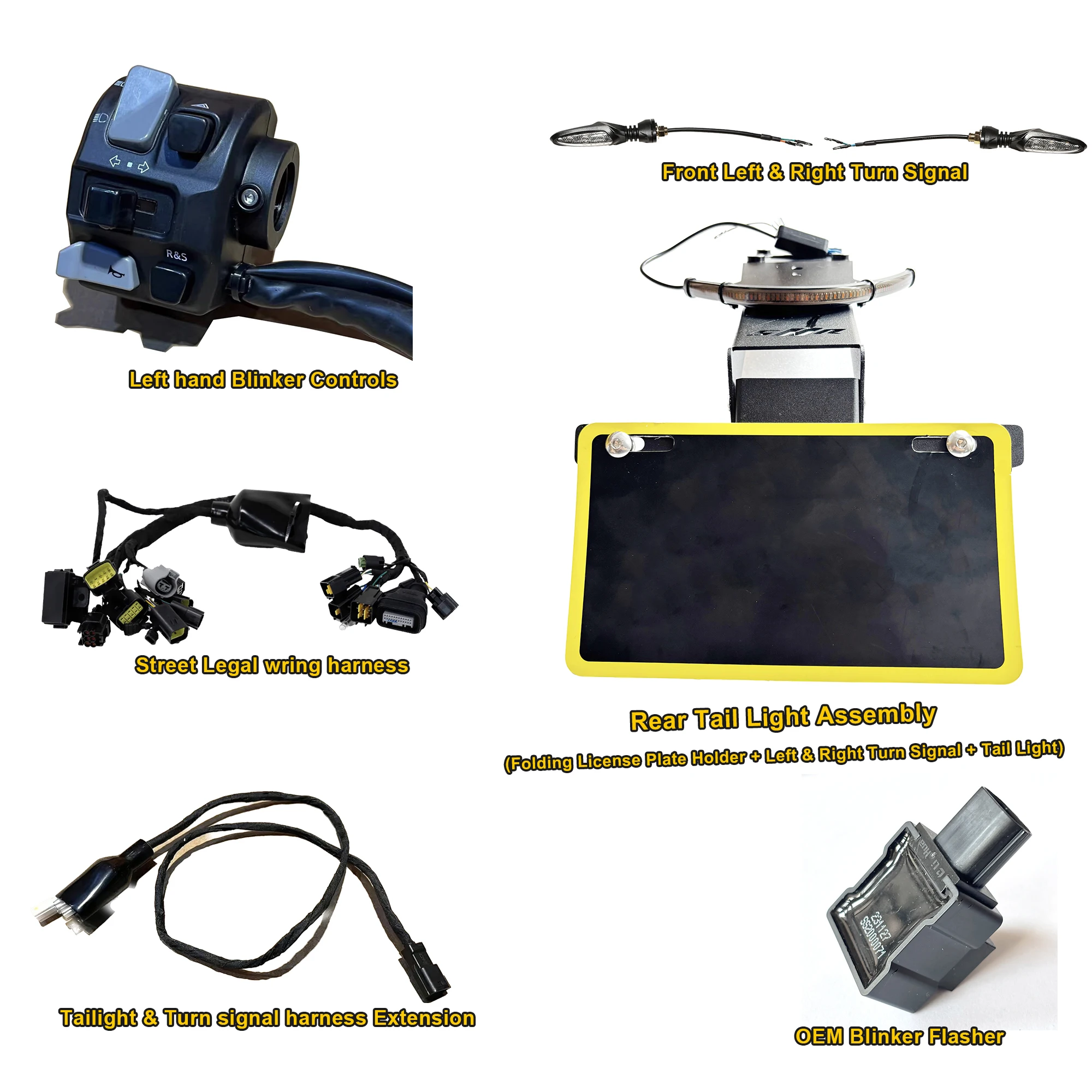 Ultra bee Electric dirt bike supermoto street legal kit modification taillight kit Quick release license holder legal taillight
Ultra bee Electric dirt bike supermoto street legal kit modification taillight kit Quick release license holder legal taillight