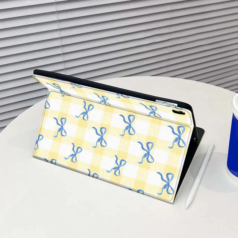Elegant Bowknot Pattern For iPad Pro 10th 11th 5th 6th 7 8 9 2 gen 11 13 M4 M5 10.2 9.7 12.9 10.5 10.9 Inch Tablet Case
Elegant Bowknot Pattern For iPad Pro 10th 11th 5th 6th 7 8 9 2 gen 11 13 M4 M5 10.2 9.7 12.9 10.5 10.9 Inch Tablet Case