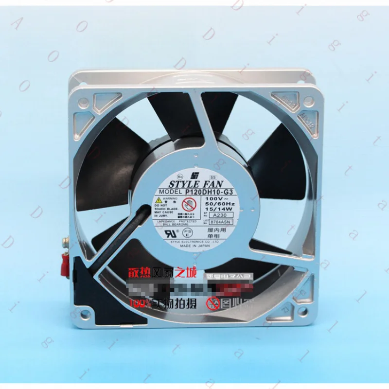 LL 1pcs for STYLE FAN P120DH10-G3 12038 100V 15/14W AC aluminum frame cabinet fan
LL 1pcs for STYLE FAN P120DH10-G3 12038 100V 15/14W AC aluminum frame cabinet fan