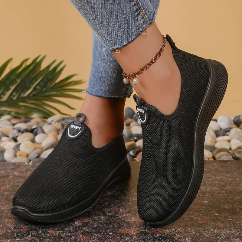 Women's Vulcanize Shoes 2025 Slip-on Ladies Sports Shoes New Mesh Soft Bottom Outdoor Slip-Resistant Comfortable Casual Sneakers
Women's Vulcanize Shoes 2025 Slip-on Ladies Sports Shoes New Mesh Soft Bottom Outdoor Slip-Resistant Comfortable Casual Sneakers