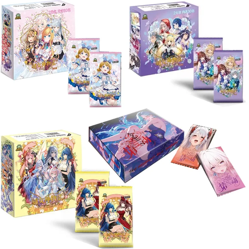 New Goddess Story NS-1M-16 Cherry Blossom Chapter TCG Booster Box Anime Girls Trading Collection Cards SSR PR
New Goddess Story NS-1M-16 Cherry Blossom Chapter TCG Booster Box Anime Girls Trading Collection Cards SSR PR