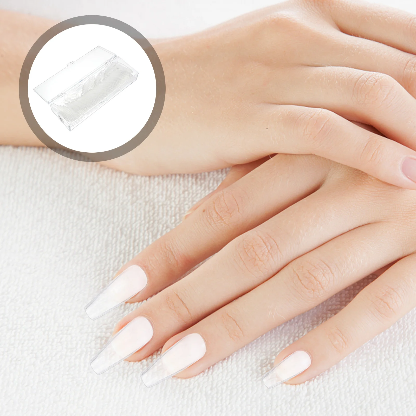 200Pcs Clear Detachable Fake Nail Tips Transparent Full Cover False Nails Manicure Nail Decor DIY Manicure Fake Nails
200Pcs Clear Detachable Fake Nail Tips Transparent Full Cover False Nails Manicure Nail Decor DIY Manicure Fake Nails