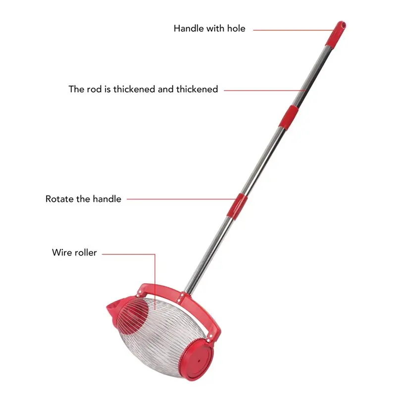 A02F-Pecan Picker Adjustable Long Handle Labor Saving Ergonomic Tool For Efficient For Garden Nut Gathering Lightweight Design
A02F-Pecan Picker Adjustable Long Handle Labor Saving Ergonomic Tool For Efficient For Garden Nut Gathering Lightweight Design
