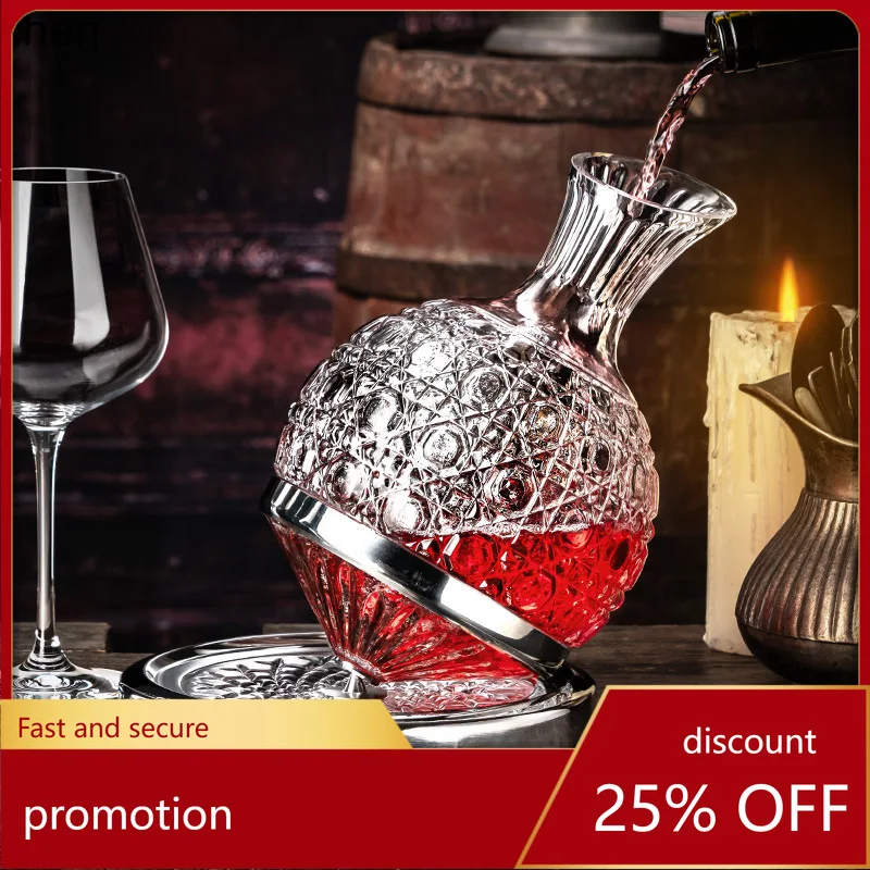 HXL Tumbler Rotating Glass Decanter Home Set
HXL Tumbler Rotating Glass Decanter Home Set