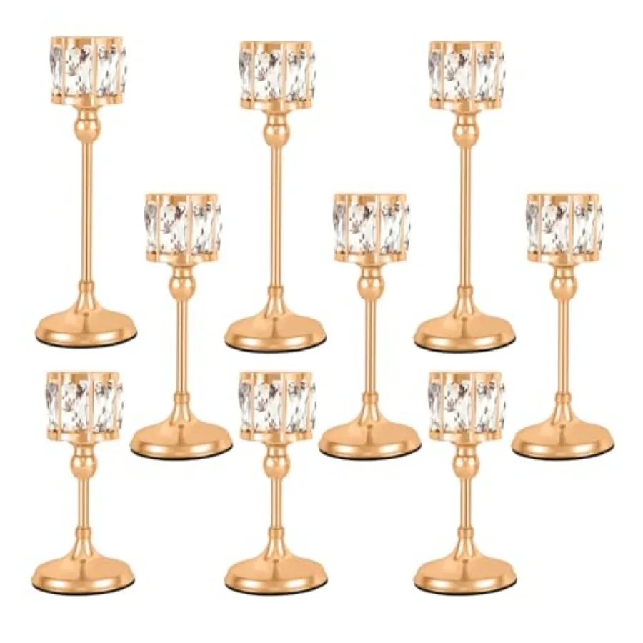 Crystal Tealight Candle HoldersVotive Candle Stands Wedding centerpieces for Tables Crystal Candlestick Centerpiece Table Decor
Crystal Tealight Candle HoldersVotive Candle Stands Wedding centerpieces for Tables Crystal Candlestick Centerpiece Table Decor