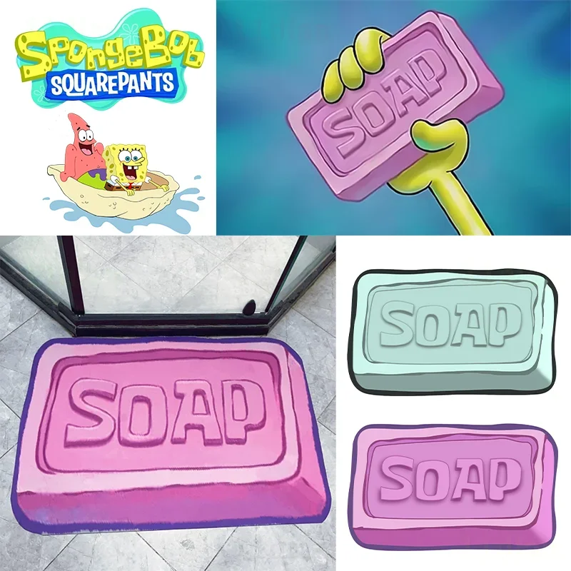 SpongeBob Absorbent Bath Mat Cartoon Funny Soap Quick Drying Cute Diatom Bedroom Door Non-slip Home Decor Bathroom Floor Mat
SpongeBob Absorbent Bath Mat Cartoon Funny Soap Quick Drying Cute Diatom Bedroom Door Non-slip Home Decor Bathroom Floor Mat