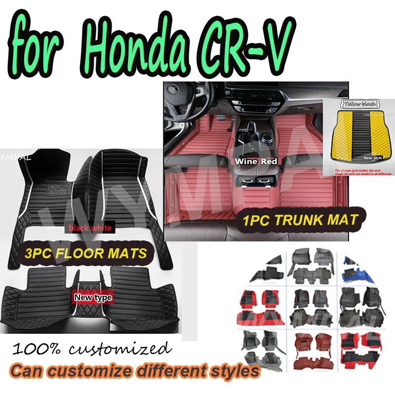 LUXURY For Honda CR-V CRV CR V RS 2023 2024 2025 Car Floor Mats Non-hybrid Auto Waterproof Alfombra Para Auto
LUXURY For Honda CR-V CRV CR V RS 2023 2024 2025 Car Floor Mats Non-hybrid Auto Waterproof Alfombra Para Auto