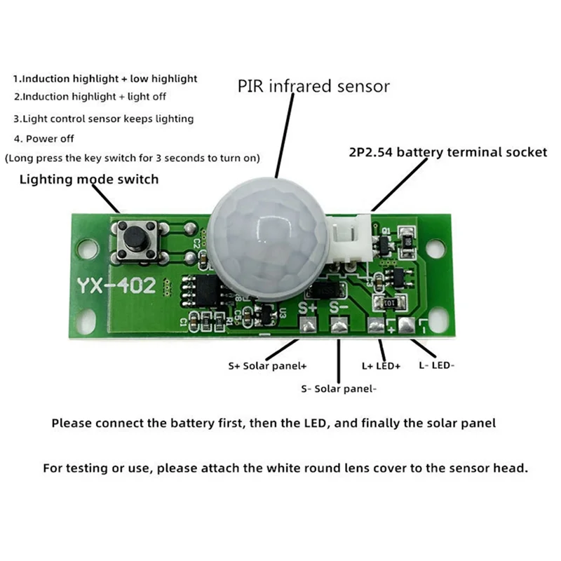AEE4-DIY комплекты солнечный ночник печатная плата управления датчиком зарядное устройство для литиевой батареи индукционное расстояние
AEE4-DIY комплекты солнечный ночник печатная плата управления датчиком зарядное устройство для литиевой батареи индукционное расстояние