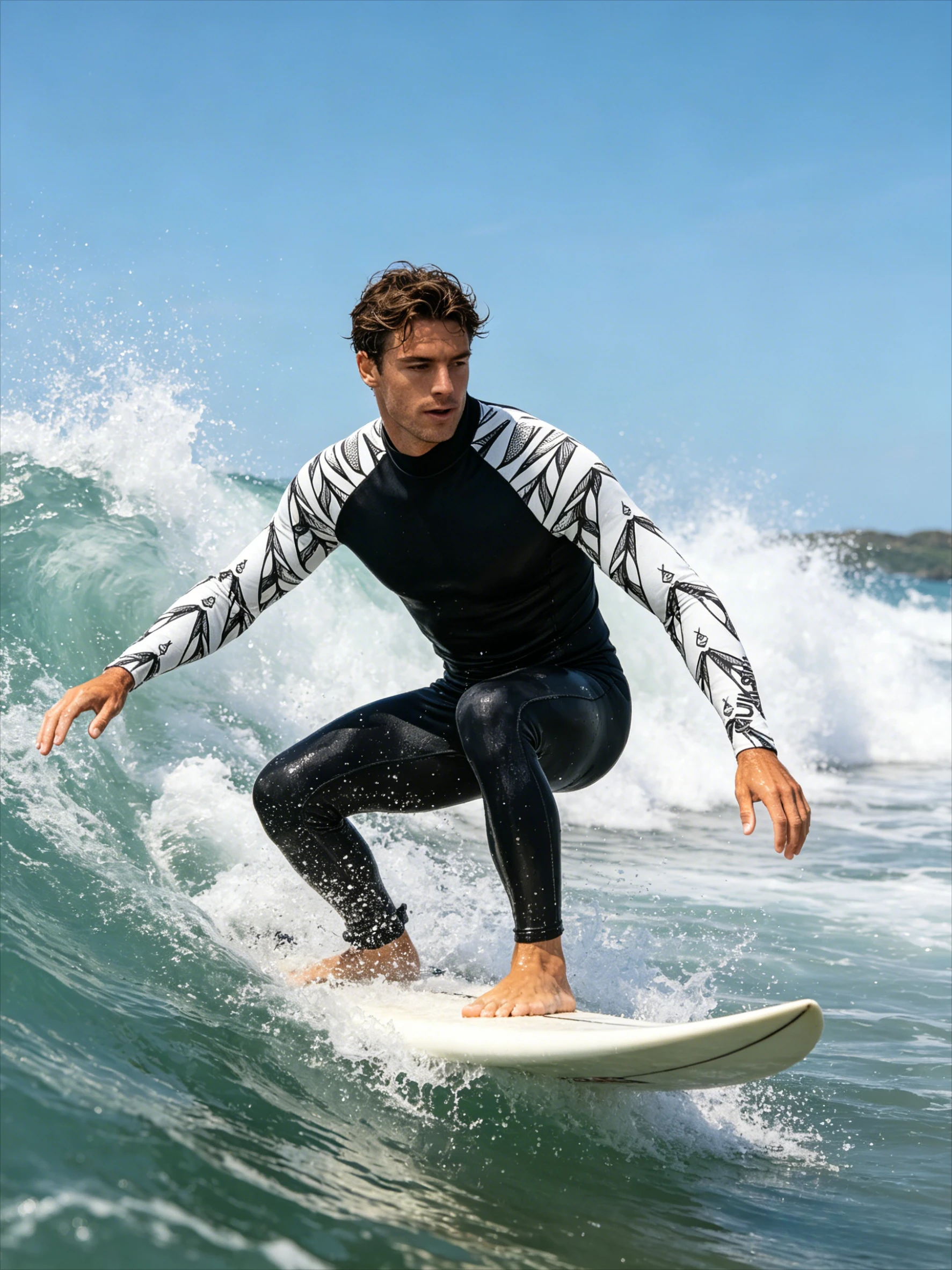 2026Male UV Protection Tights Rashguard Men Long Sleeve Swimsuit Swim Rash Guard Quick Dry Surf T Shirt Swimming Diving
2026Male UV Protection Tights Rashguard Men Long Sleeve Swimsuit Swim Rash Guard Quick Dry Surf T Shirt Swimming Diving