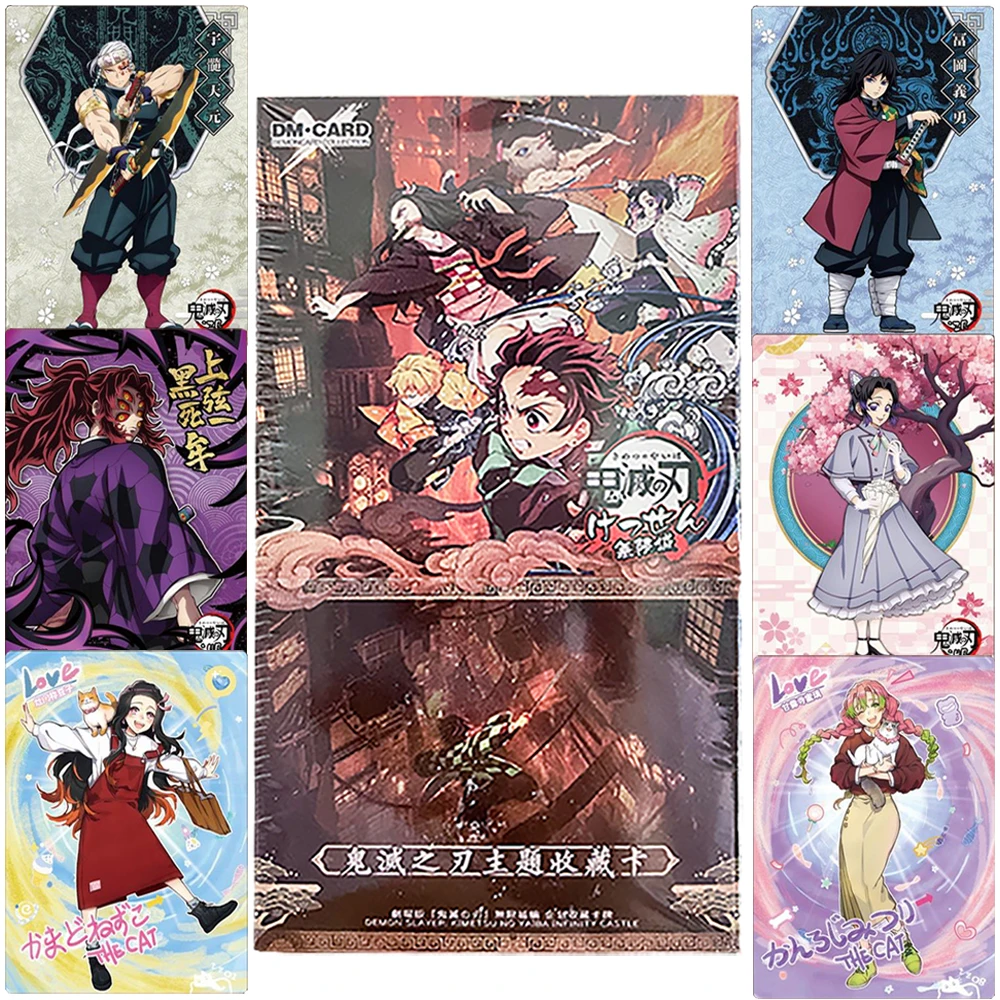 Demon Slayer Collection Card Fans Love Fantasy Anime Exquisite Craftsmanship Character Cards Christmas Surprise Peripheral Toys
Demon Slayer Collection Card Fans Love Fantasy Anime Exquisite Craftsmanship Character Cards Christmas Surprise Peripheral Toys