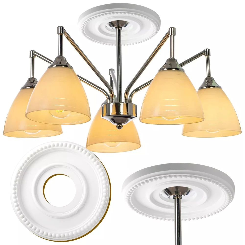 Home Whtie PU Round Lighting Base Medallion Ceiling Fan Light Fixtures Covers Plate Decorative For Ceiling Fan Light
Home Whtie PU Round Lighting Base Medallion Ceiling Fan Light Fixtures Covers Plate Decorative For Ceiling Fan Light
