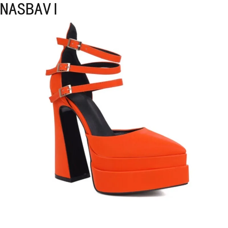 NASBAVI INS Trendy Celebrity Runway Shoes Women Extremely High Heels Red Black Purple Platforms Pumps Woman Party Prom Footwear
NASBAVI INS Trendy Celebrity Runway Shoes Women Extremely High Heels Red Black Purple Platforms Pumps Woman Party Prom Footwear