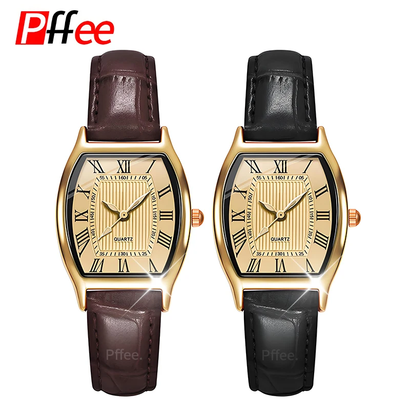 Pffee Black Brown Tank Watch Women Quartz Watches Wrist Classic Vintage Timepiece For Ladies Girls Gifts zegarek damski
Pffee Black Brown Tank Watch Women Quartz Watches Wrist Classic Vintage Timepiece For Ladies Girls Gifts zegarek damski