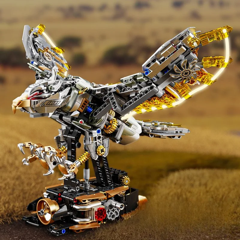 Набор механических строительных блоков Eagle — развивающая игрушка сложного дизайна, подходящая для украшения дома и творческих детей
Набор механических строительных блоков Eagle — развивающая игрушка сложного дизайна, подходящая для украшения дома и творческих детей