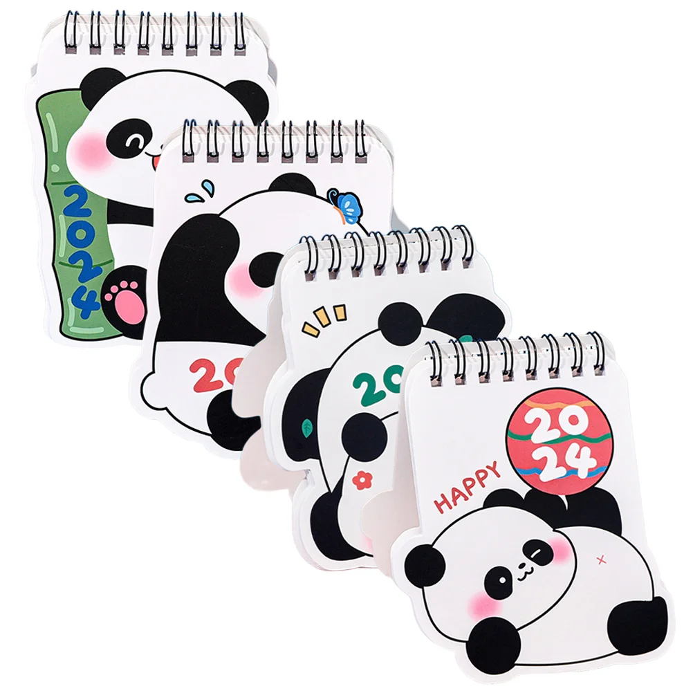 4 Pcs Panda Desktop Calendar Mini 2024 Mini Desk Calendar Office Desk Standing Daily Use Month Noting Decorative Table
4 Pcs Panda Desktop Calendar Mini 2024 Mini Desk Calendar Office Desk Standing Daily Use Month Noting Decorative Table