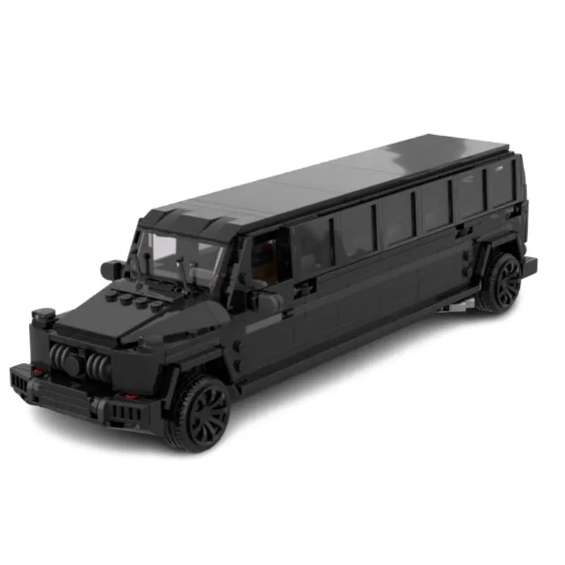 Набор строительных блоков из 882 деталей: Модель удлиненного седана MOC Deluxe, игрушка-подарок
Набор строительных блоков из 882 деталей: Модель удлиненного седана MOC Deluxe, игрушка-подарок