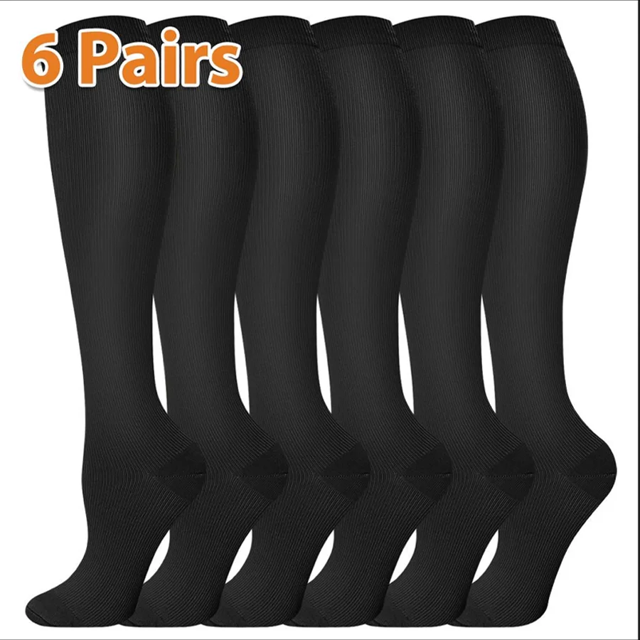 6-парные компрессионные носки для мужчин и женщин, дышащие, высокоэластичные, до середины икры для бега, езды на велосипеде, носки для йоги.
6-парные компрессионные носки для мужчин и женщин, дышащие, высокоэластичные, до середины икры для бега, езды на велосипеде, носки для йоги.