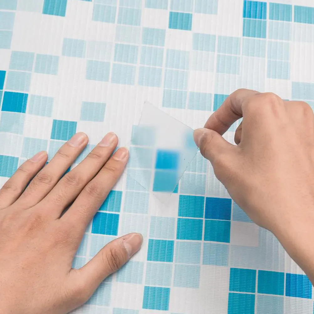 1 Roll PVC Repair Patch Kit Strong Adhesion for Inflatable Swim Rings Pools Rafts Canoe Easy Cut Custom Fit No Glue Needed