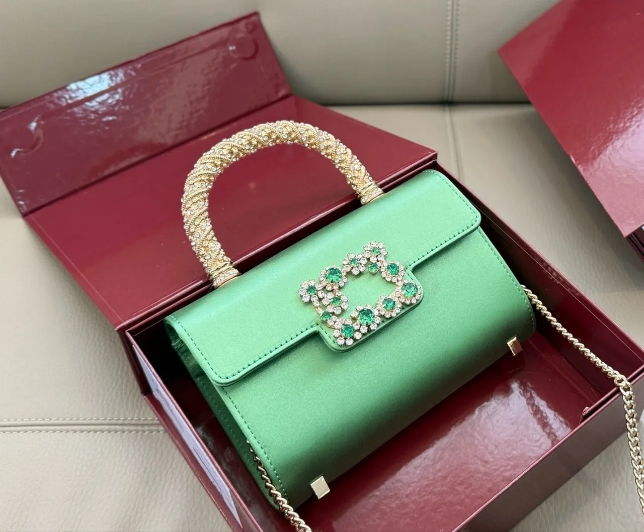 Designer Style Silk Diamond Bule Crossbody Bag Single oulder Handbag Gold Color Evening Bag Faionable Versatile Ci Simple Sle
Designer Style Silk Diamond Bule Crossbody Bag Single oulder Handbag Gold Color Evening Bag Faionable Versatile Ci Simple Sle
