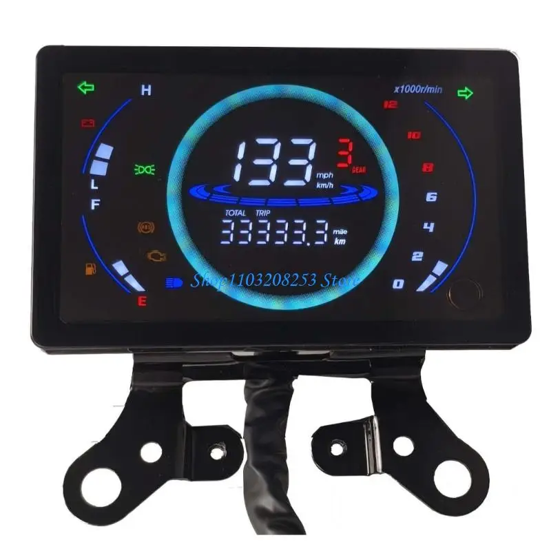 R6FA Advanced Motorbike Speedometer 0.5s Response Time High Contrast Display Impact Resistant Waterproof Design For 150 CM150
R6FA Advanced Motorbike Speedometer 0.5s Response Time High Contrast Display Impact Resistant Waterproof Design For 150 CM150