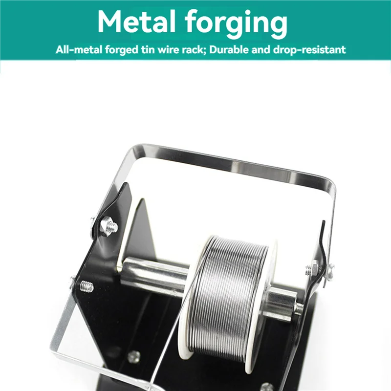 A98E-2X Soldering Wire Stand Holder Tin Solder Rack For Soldering Iron Stand Tin Welding Wire Bracket Tin Wire Rack Line Seat
A98E-2X Soldering Wire Stand Holder Tin Solder Rack For Soldering Iron Stand Tin Welding Wire Bracket Tin Wire Rack Line Seat