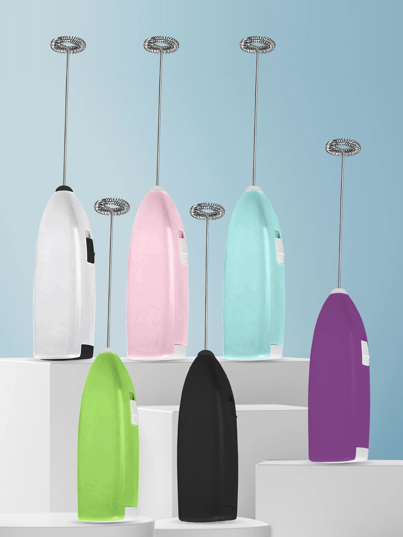 Electric Milk Frother Handheld Foam Maker Drink Mixer Whisk Portable Egg Beater Bubble Maker Battery Operated Kitchen tools
Electric Milk Frother Handheld Foam Maker Drink Mixer Whisk Portable Egg Beater Bubble Maker Battery Operated Kitchen tools