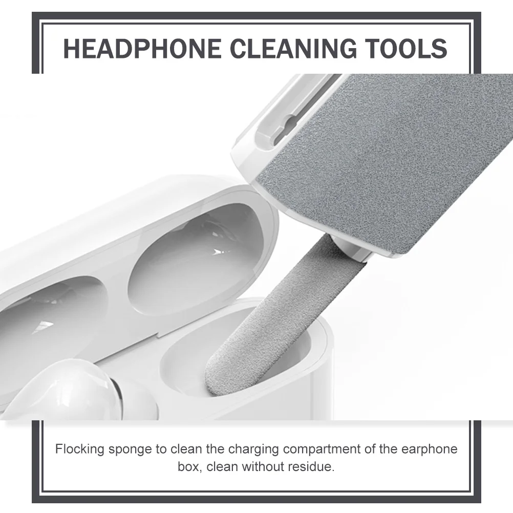 Multifunctional Cleaning Kit Washable Fiber Fleece Earphone Headset Cleaner Brush Set No Lint Metal Nib for Charging Port
Multifunctional Cleaning Kit Washable Fiber Fleece Earphone Headset Cleaner Brush Set No Lint Metal Nib for Charging Port