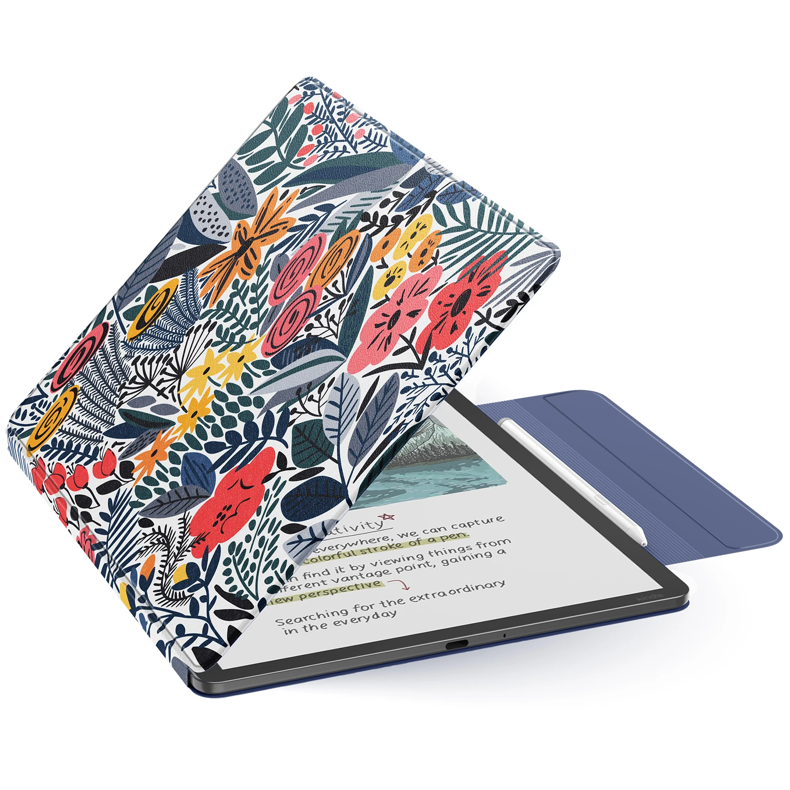 Тонкий чехол Slim Folio из премиальной искусственной кожи для Kindle Scribe 2025 (3-го поколения) и Kindle Scribe Colorsoft 2025 (1-го поколения)
Тонкий чехол Slim Folio из премиальной искусственной кожи для Kindle Scribe 2025 (3-го поколения) и Kindle Scribe Colorsoft 2025 (1-го поколения)